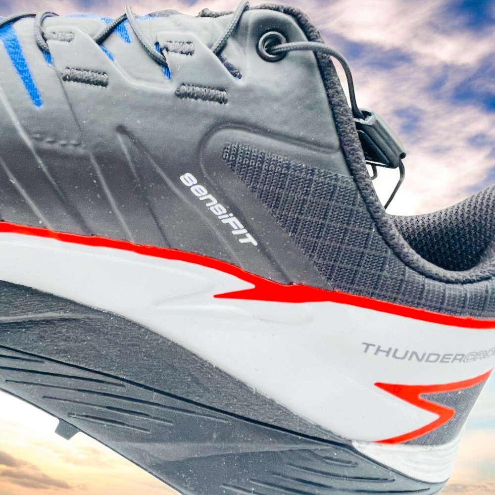 NEW Salomon Thundercross Surf The Web Black Trail-Running Shoe Mens Sz 12 - Picture 11 of 15